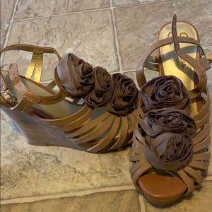 Sized 9 women’s wedge  shoes